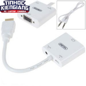 Cable HDMI TO VGA +AUDIO UNITEK(Y6355)