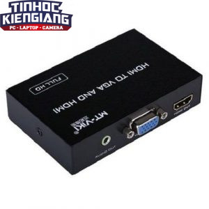 BỘ HỘP CHUYỂN 1 VGA SANG 1 HDMI MT-VH02 VIKI SẮT