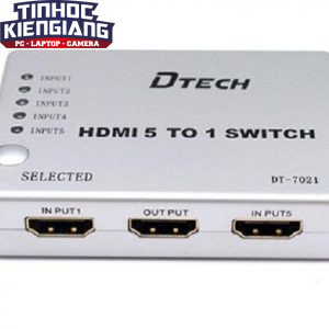 HUB 5 HDMI VÔ 1 MÀNG HÌNH có REMOTE