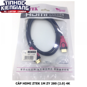 Dây cáp chuyển HDMI Ztek 2.0 4k 1.8m