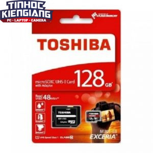 Thẻ nhớ Micro SD Toshiba 128G bảo hành 5 năm BOX đỏ thẻ nhỏ(C10) 90M