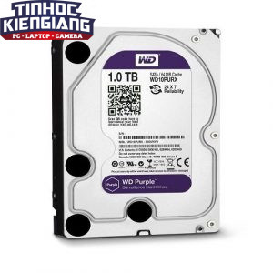 Ổ Cứng HDD WD Purple AV 3.5 1TB(TÍM) WD10PURZ