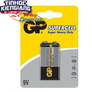 PIN GP CARBON ZINC SUPERCELL 9V VỈ 1 VIÊN(GP1604S-G55)