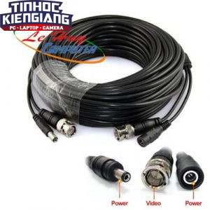 Cáp 50M Camera  GOLDENLINK có nguồn và đầu BNC sợi nhỏ tiện lợi