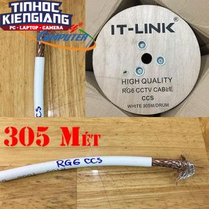Cáp đồng trục Camera IT-Link RG6 CCS - 305M