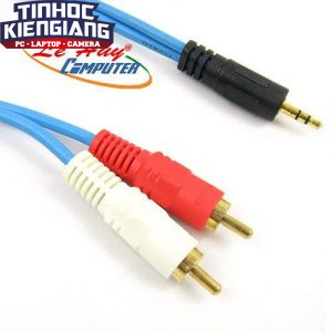 Dây Loa 1 ra 2 búp sen Dtech loại tốt 1.5mét