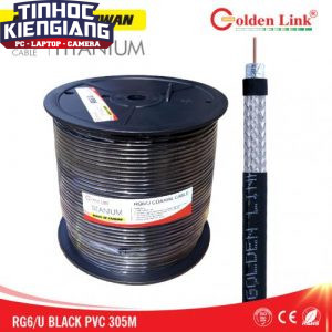 Cáp Camera Goldenlink RG6/U MADE IN TAIWAN 305M