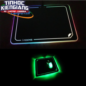 MIẾNG LÓT CHUỘT i-Rocks: Gaming Mouse PAD IRC15E - MỚI NÂNG CẤP LED