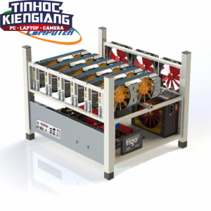 Dàn Máy Đào BITCOIN 6 VGA RX570 8GB HIS (Bảo hành 03 Tháng)