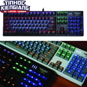 Bàn phím Newmen GM500S LED phím cơ + led 7 màu