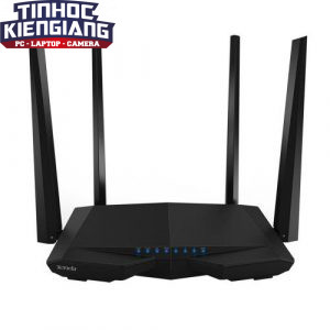 Thiết bị mạng - Router phát Wifi chuẩn AC 1200Mbps Tenda AC6 (Đen) [ƯU ĐÃI CỰC SỐC]