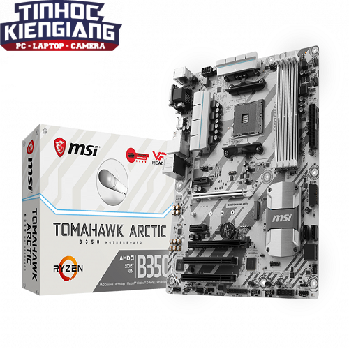Bo Mạch Chủ - Mainboard MSI B350 TOMAHAWK ARCTIC