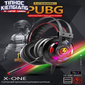 Tai nghe lightning X one Pro led RGB co rung JACK CẮM USB