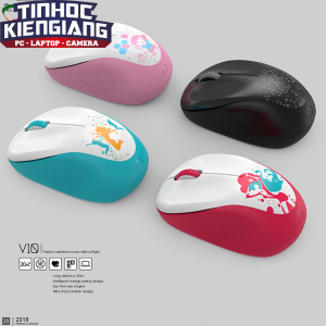 Chuột Vi Tính Không Dây FD V10 - Hàng Chính Hãng