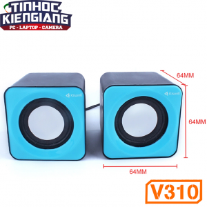 Loa vi tính 2.0 Kisonli V310 - Hàng Chính Hãng