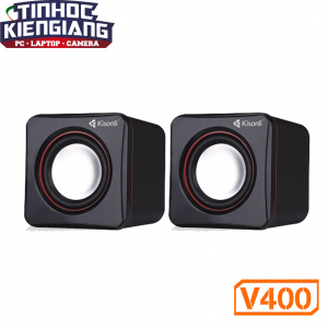 Loa vi tính 2.0 Kisonli V400 - Hàng Chính Hãng