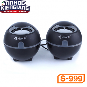 Loa vi tính 2.0 Kisonli S999 - Hàng Chính Hãng