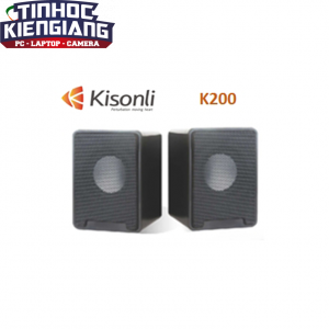 Loa vi tính 2.0 Kisonli K200 - Hàng Chính Hãng
