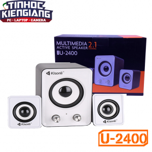 Loa vi tính 2.1 Kisonli U-2400 - Hàng Chính Hãng