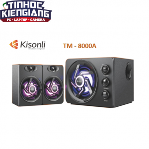 Loa Bluetooth 2.1 Kisonli TM-8000A Led RGB (Bluetooth) - Hàng Chính Hãng