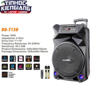 Loa Kéo Di Động A/D/S BD-T15D - Hàng Chính Hãng