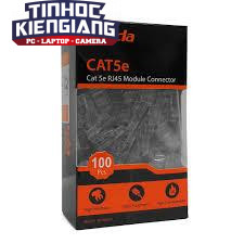 Đầu bấm dây mạng RJ45 Tenda Cat5e UTP TEH5E010 chống cháy nổ, chống nhiễu ( 100c/ hộp)