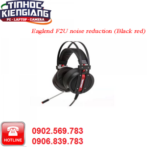 Tai nghe cao cấp Eaglend F2 noise reduction (Black red) F2 ENC