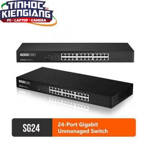 Thiết bị chuyển mạch Switch TOTOLINK  SG24D 10/100/1000 (SẮT)
