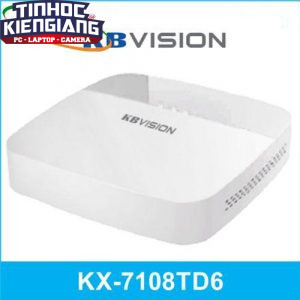 Đầu ghi hình 8 kênh 5 in 1 KBVISION KX-7108TD6 HD CVI(VỎ NHỰA)