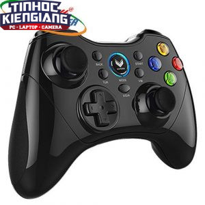 Tay game đơn chơi game Rapoo V600S Wireless 2.4G vibration, pin 550mAh