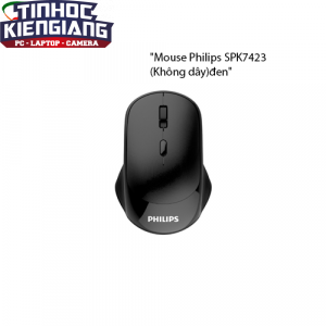 Mouse Philips SPK7423 (Không dây)đen