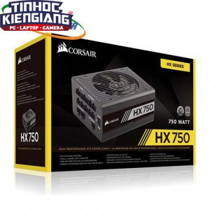 Nguồn máy tính Corsair HX750 750W- 80 Plus Platinum - Full Modul