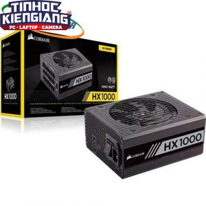 Nguồn máy tính Corsair HX1000 1000W- 80 Plus Platinum - Full Modul