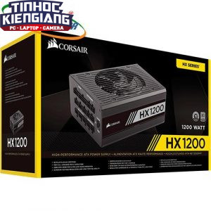 Nguồn máy tính Corsair HX1200(9020140-NA) - 80 Plus Platinum - Full Modul
