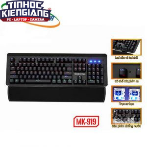 Bàn phím cơ Bosston MK919 USB-PHÍM CƠ LED RGB GAME  Chính Hãng