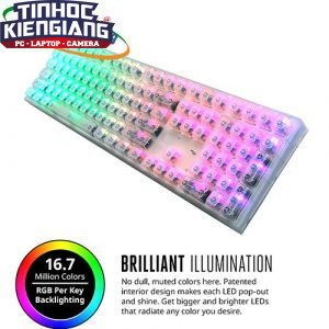 Bàn phím Cooler Master MasterKeys PRO L - CRYSTAL EDITION (Brilliant RGB lighting) PHIÊN BẢN LIMITED