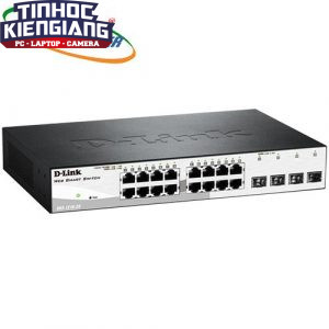 Thiết bị chuyển mạch Switch D-Link DGS-1210-20 16-port RJ45 Gigabit + 4-slot SFP