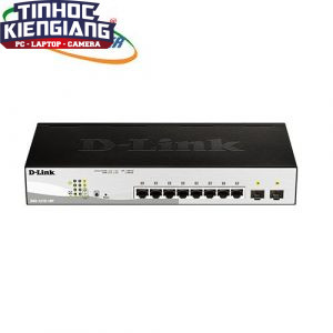 Thiết bị chuyển mạch Switch D-Link DGS-1210-10P 8-port UTP 10/100/1000Mbps (POE) + 2P SFP