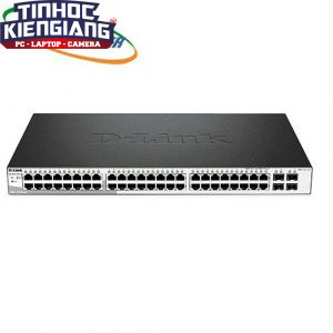 Thiết bị chuyển mạch Switch D-Link DGS-1210-52 48-port RJ45 Gigabit + 4-slot SFP