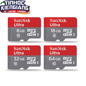 Thẻ nhớ Micro SD SANDISK 64G UNTRA(C10)-100M      Chính hãng
