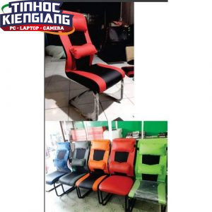 Ghế Gaming KHÔNG TAY LƯỚI + 2 GỐI