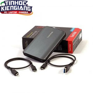 Ổ cứng di động SSD Sandisk Extreme 900 Portable 480Gb USB3.0 Black