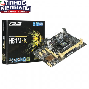 Bo Mạch Chủ - Mainboard ASUS H81M-K BOX MÀU CTY