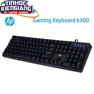 Bàn phím HP K300 đen Led (USB)