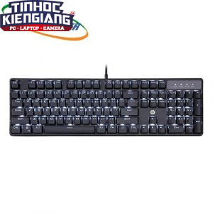 Bàn phím cơ blue swicth HP GK320 đen (USB)-Phím cơ Blue Swicth+VAT45K