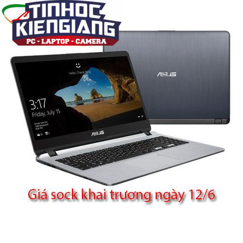 Laptop ASUS X507UA-EJ500T - Xám  (I5-8250U/ 4G/ 1TB/ 15.6/ Full HD WIN 10)( SL có hạn )