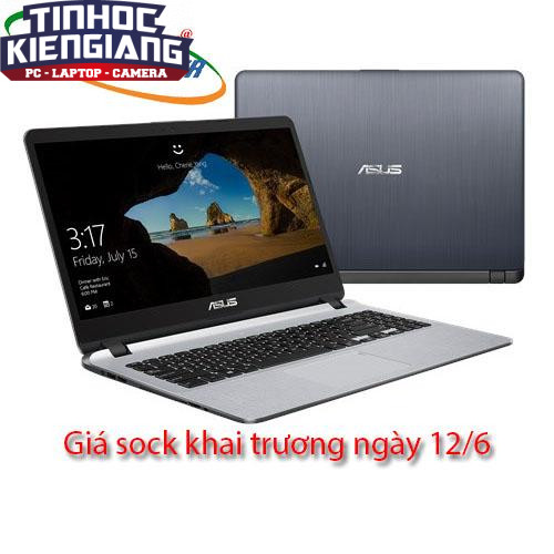 Laptop ASUS X507UA-EJ500T - Xám  (I5-8250U/ 4G/ 1TB/ 15.6/ Full HD WIN 10)( SL có hạn )