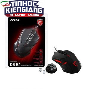 Chuột Chơi Game Có Dây MSI Interceptor DS B1 800/1200/1600 DPI LED 6 Nút