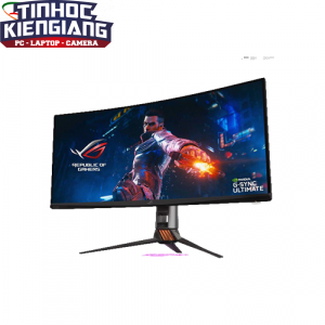 Màn hình LCD Game Cong ASUS ROG Swift PG35VQ 35" Ultra-WQHD 21:9, 200Hz, 1000 nit, HDR, G-Sync Ultimate, DCI-P3 90%, Aura Sync
