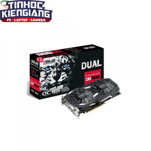 Card Màn Hình -  ASUS DUAL-RX580-O8G